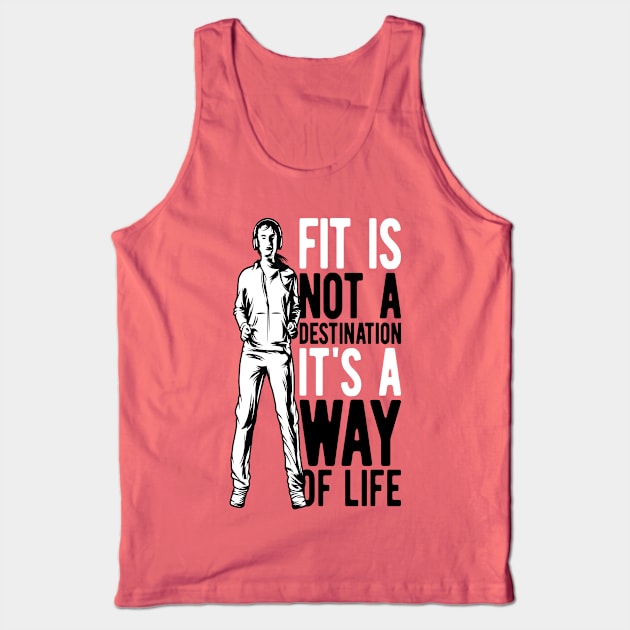 Fitness Way of Life Tank Top by Hudkins